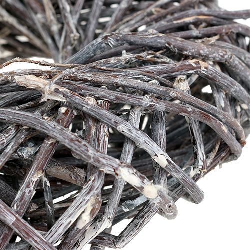 Floristik24 Paju seppele Ø28cm harmaa, pesty