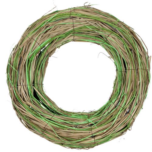 Ruskea seppele pajuun / vihreä Ø40cm Ruskea seppele pajuun / vihreä Ø40cm