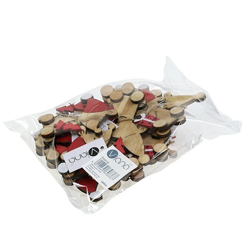 Floristik24 Joulukoristeen hiiri 9cm luonnollinen 16 kpl