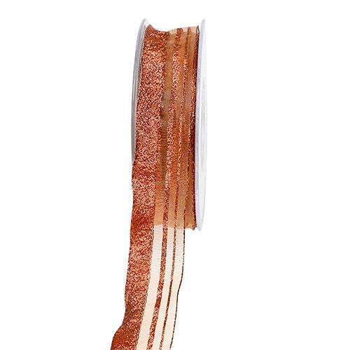 Floristik24 Joulunauha kuparinauhoilla 25mm 20m