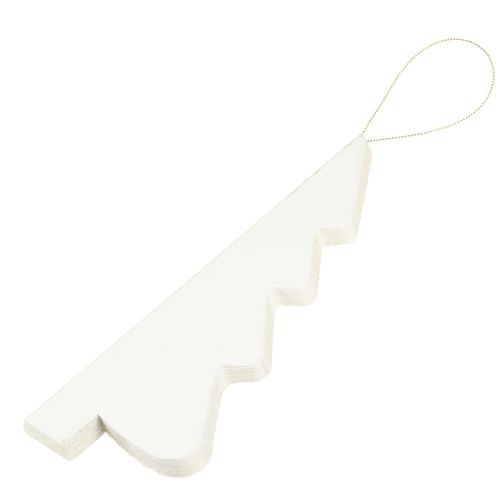 kohteita Joulukuusipaperi Jouluvalkoinen hopea 20cm 5kpl