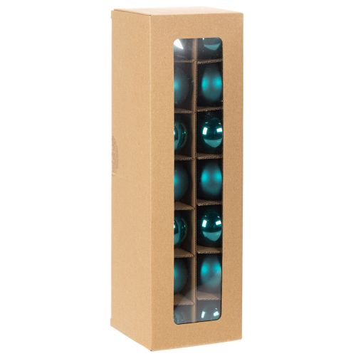 Joulupallot, mattapintaiset ja kiiltävät, pienet joulukoristeet, 4 cm, 24 kpl | Floristik24.fi