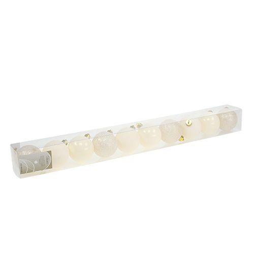 Floristik24 Joulupallomuovikerma Ø60mm 10kpl