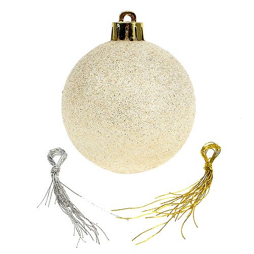 Floristik24 Joulupallosetti, pastellinvärinen Ø6cm 30kpl