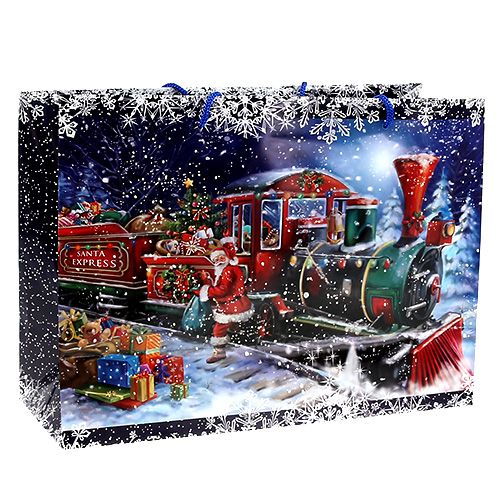 Floristik24 Joululaukun lahjapussi 25cm x 34,5cm