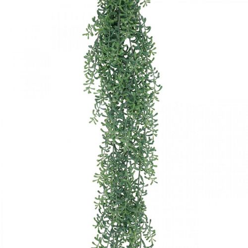 Vihreä kasvi riippuva keinotekoinen riippuva kasvi silmuilla vihreä, valkoinen 100cm