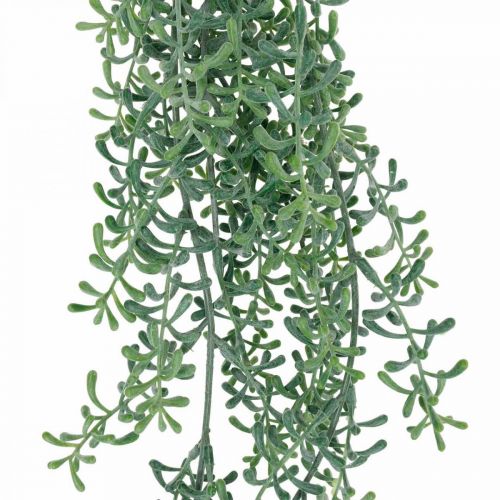 kohteita Vihreä kasvi riippuva keinotekoinen riippuva kasvi silmuilla vihreä, valkoinen 100cm