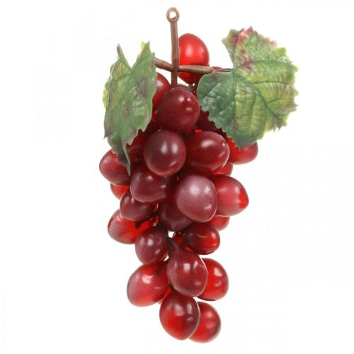 Deco viinirypäle punainen keinotekoinen viinirypäleet Deco hedelmät 15cm