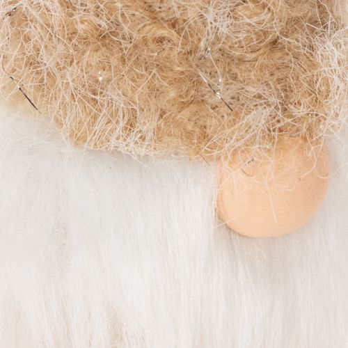 Koristeellinen tonttuhahmo parralla ripustettavaksi, 17 cm, 6 kpl | Floristik24.fi
