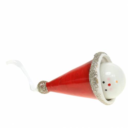 kohteita Joulukoristeita ripustava tonttu kello 10cm 4kpl