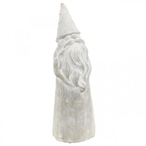 Deco Figure Gnome Betoninen joulu Gnome Harmaa H39,5cm