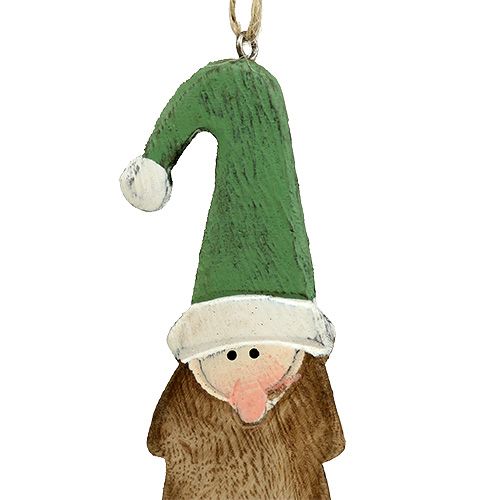 kohteita Gnome-pää kiinnikkeellä 15cm ripustaa 6kpl