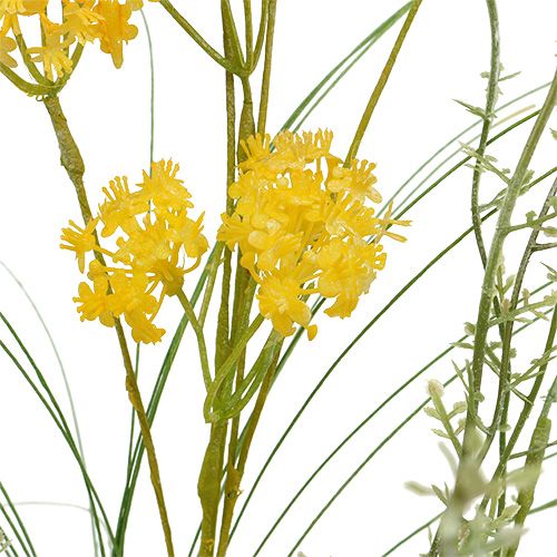 Floristik24 Niittykukat Keltainen L60cm 3kpl