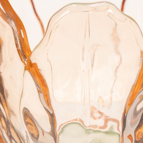 kohteita Tulppaanin muotoinen lasinen tuikkukuppi, vintage-tyyli, romanttinen sisustuselementti, 20 cm