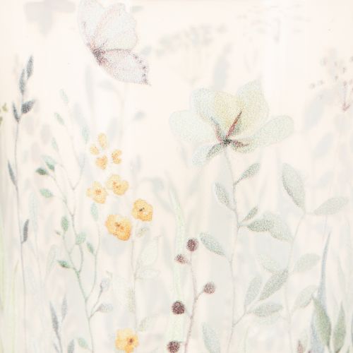 kohteita Elegantti perhoskuvioinen lyhty harmoniseen huonesisustukseen, 12,5 cm, 4 kpl