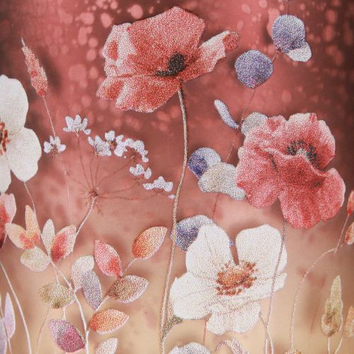 kohteita Elegantti kukka-aiheinen kynttilänjalka tunnelmalliseen huoneen sisustukseen, 8 cm, 4 kpl.