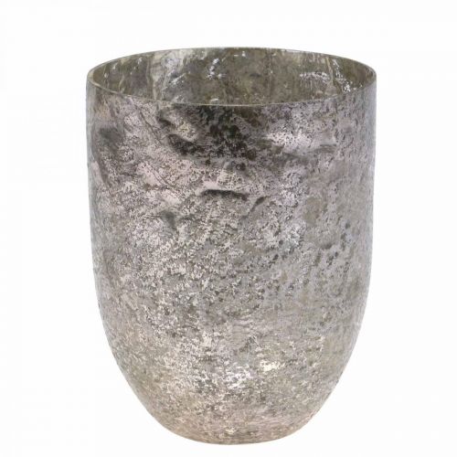 Lantern Glass Vintage Tealight Lasi Pinkki, Kultainen Ø12cm K15cm