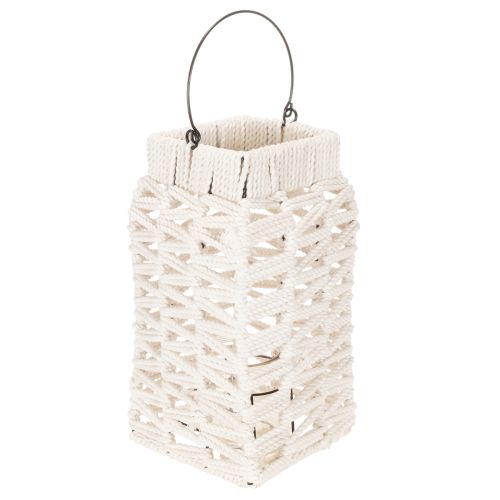Riippuva lyhty, kesäkoriste, makramee K35.5cm L19cm ostaa | Floristik24.fi
