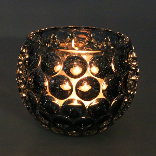 Floristik24 Lasilyhdyt tummansininen Ø8cm K6cm 2kpl