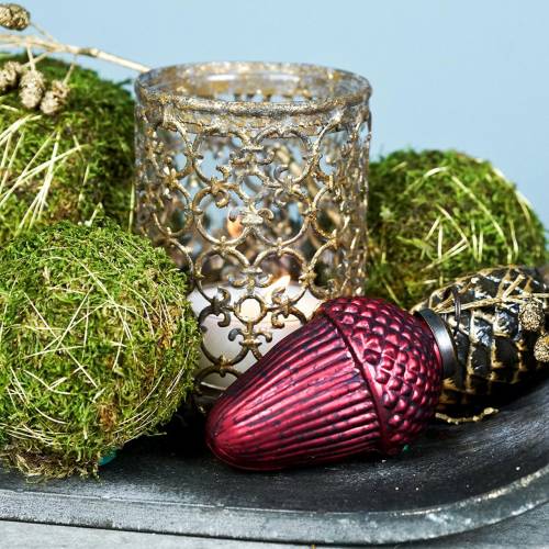 Floristik24 Lyhty antiikkikulta Ø10,5cm K14,5cm 1kpl