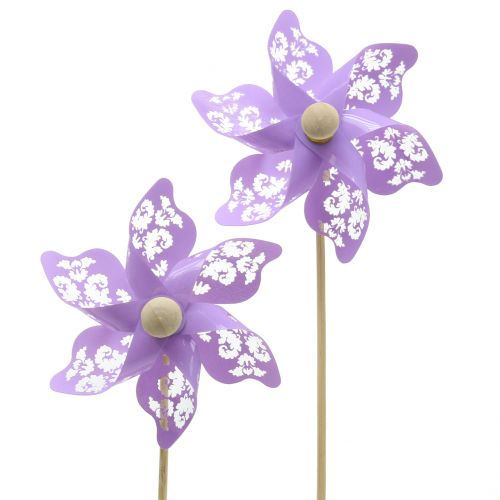 Tuulimylly mini violetti Ø9cm 12kpl