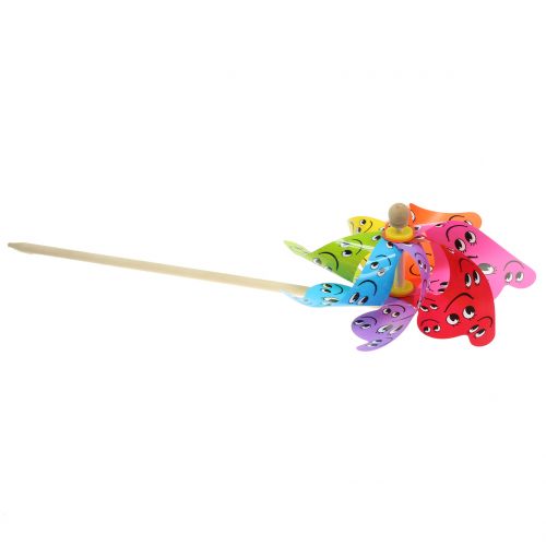 Floristik24 Tuulimylly Värikäs Ø30cm