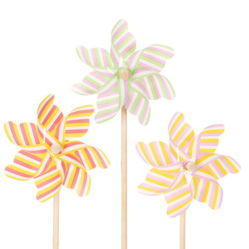 Tuulimyllyn puutarhavaarna, kaunis koriste terassille, puutarhaan ja parvekkeelle, 47 cm, 3 kpl