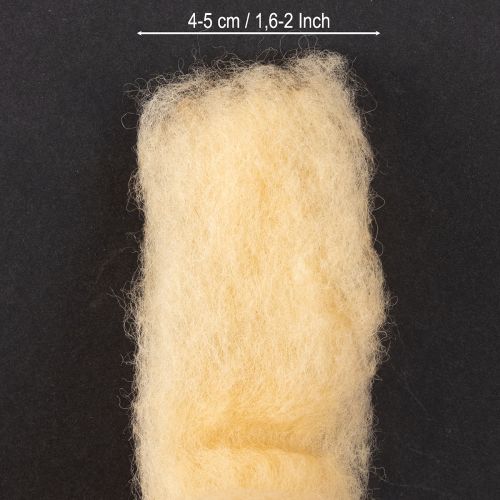 kohteita Villanauha, kermanoranssi, 10 m villaa seppeleisiin ja asetelmiin