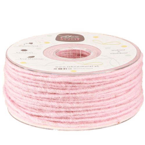 kohteita Villanauha pinkki 3mm 100m