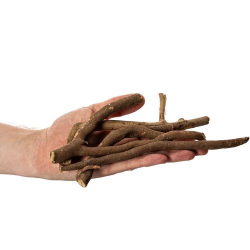 Koristeelliset puiset oksat ja juurakot, luonnollisesti kuivatut, 18 cm, 500 g | Floristik24.fi