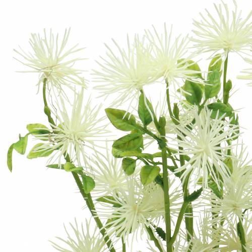 Floristik24 Xanthium silkkikukka valkoinen 53cm 6kpl