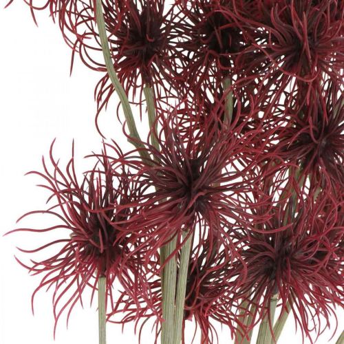 kohteita Ksantium tekokukka syksyn koristelu punainen 6 kukkaa 80cm 3kpl