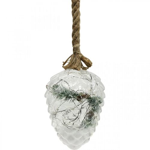 Kartiolla valaistu joulukoristelu LED-valot ajastin H21cm