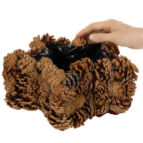 Männynkäpyruukku, tähden muotoinen, 30 cm | Floristik24.fi