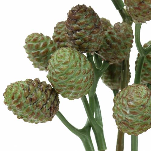 Floristik24 Cone Branch Green 33cm Keinotekoinen kasvi kuin aito!