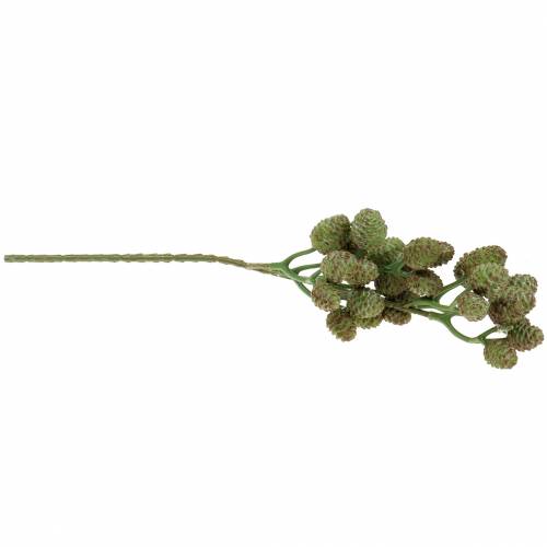 Floristik24 Cone Branch Green 33cm Keinotekoinen kasvi kuin aito!