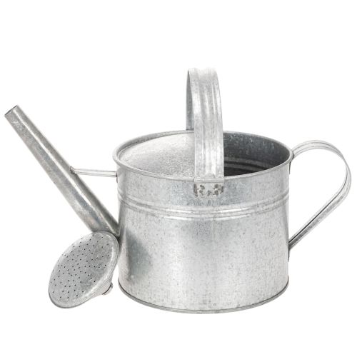 Vintage sinkkikastelukannu, 27 cm - puutarha- ja terassiruukku, metallinen kukkaruukku | Floristik24.fi