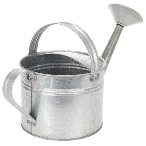 Vintage sinkkikastelukannu, 27 cm - puutarha- ja terassiruukku, metallinen kukkaruukku | Floristik24.fi