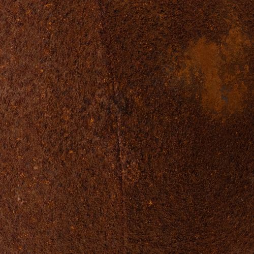 kohteita Ruosteenvärinen pallomainen koriste-elementti maalaismaiseen puutarhasuunnitteluun, 14 cm, 2 kpl