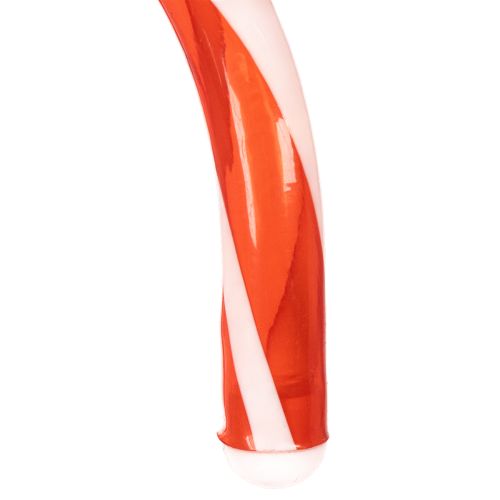 Keinotekoinen karkkikeppikoriste, punainen ja valkoinen, 35 cm, 3 kpl | Floristik24.fi