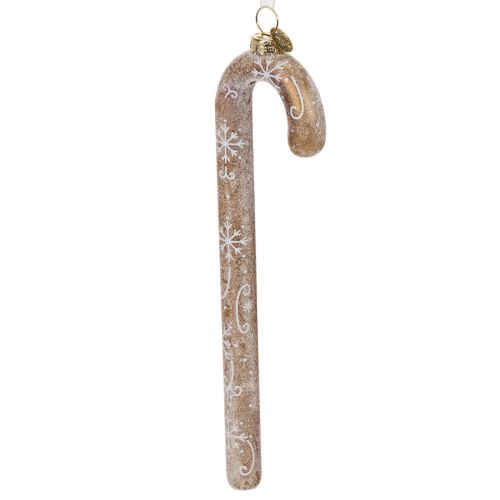 Lasinen karkkitankokoriste, nostalginen joulukuusenkoriste, 22 cm ostaa | Floristik24.fi