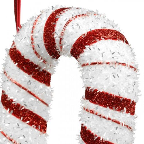 kohteita Deco Candy Cane Christmas Punainen Valkoinen Raidallinen K34cm