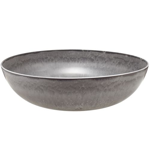 kohteita Tyylikäs mattaharmaa kulho 37 cm - kuvioitu pinta, monipuolinen koristeluun - 3 kpl