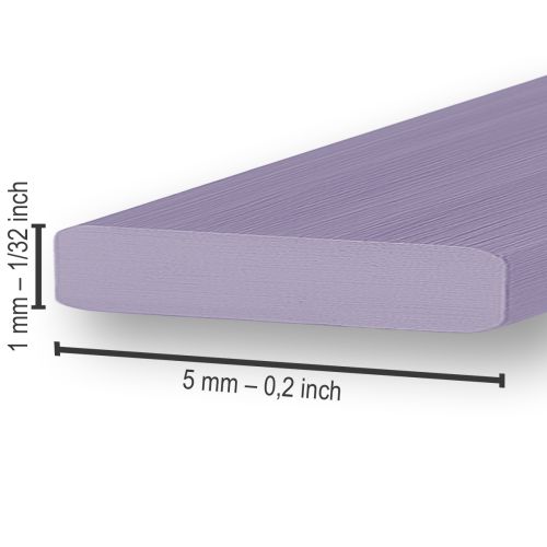 kohteita Alumiininen litteä lanka laventeli 5mm 10m