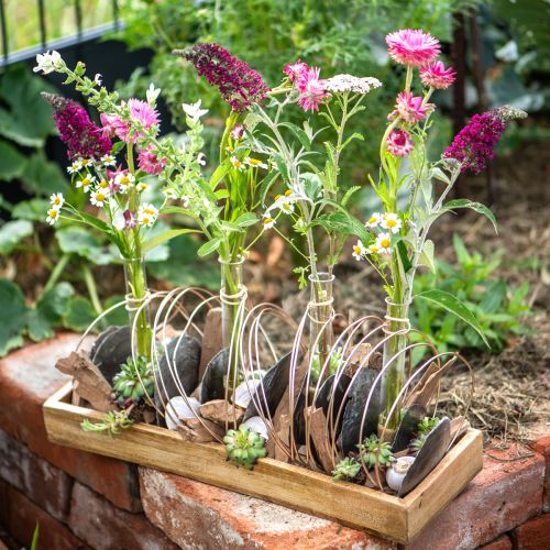 kohteita Alumiinilanka Ø2mm alumiinilanka askartelulanka vaaleanruskea 500g 60m