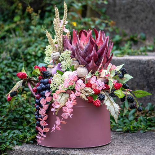 kohteita Keinotekoinen artisokka Suuri tekokukka Kuiva look Violetti 76cm