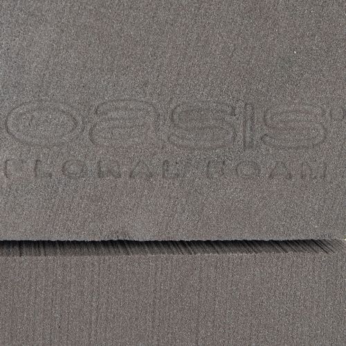 kohteita Kukkakuvioinen vaahtomuovi kaktushahmo, musta, 38 cm x 74 cm