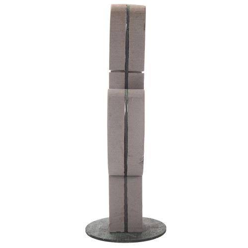 kohteita Kukkakuvioinen vaahtomuovi kaktushahmo, musta, 38 cm x 74 cm