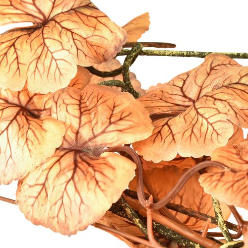 kohteita Koristeellinen ripustin syksyn lehtiseppele Heuchera 150cmx15cm
