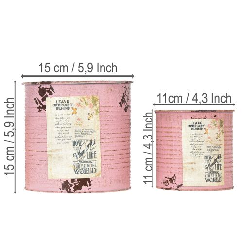 kohteita Kukkaruukkusetti parvekkeelle ja puutarhaan, istutuslaatikon koriste, vintage-tyyli, 15 cm, 3 osaa